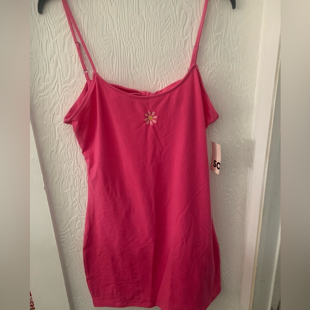 Summer Dress w/ Spaghetti Straps and Tie Back